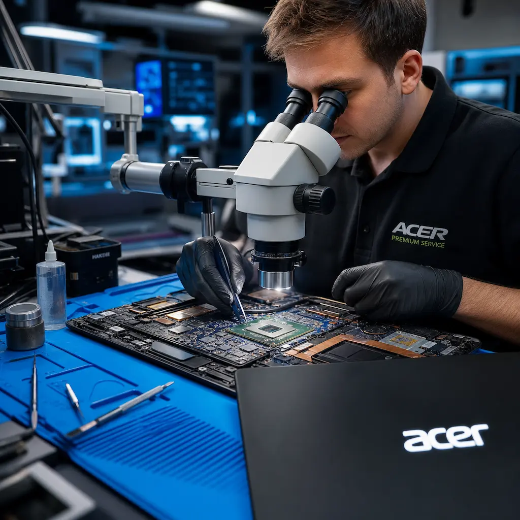 Замена видеокарты ноутбука Acer в Новокузнецке