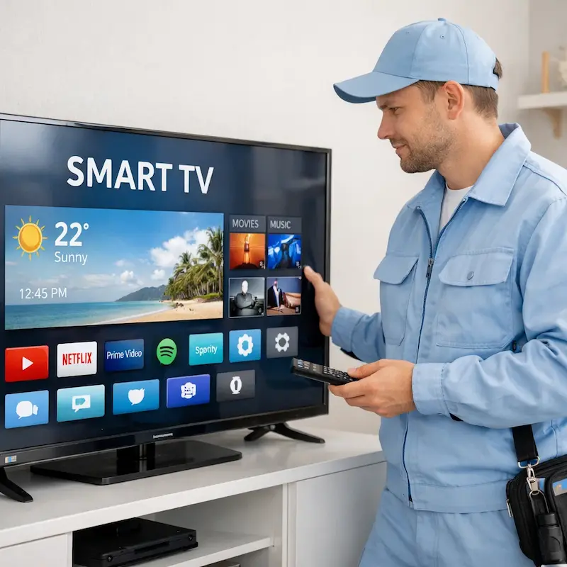Настройка Smart TV в Новокузнецке