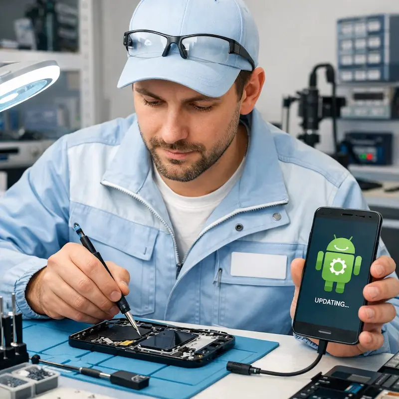 Настройка системы Android в Новокузнецке