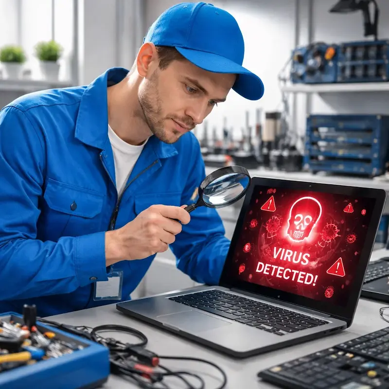 Поиск компьютерных вирусов в Новокузнецке